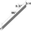 Cyber Grey ANGLEMOLDING - Angle Crown Molding