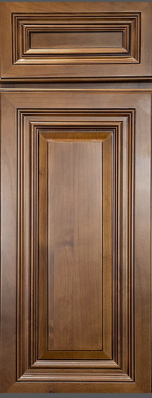 Dark Caramel door sample