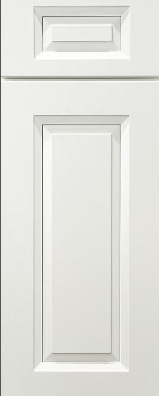 Glacier White door sample