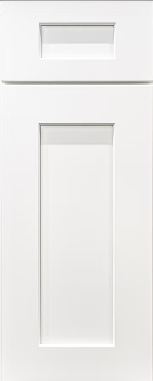White Shaker door sample