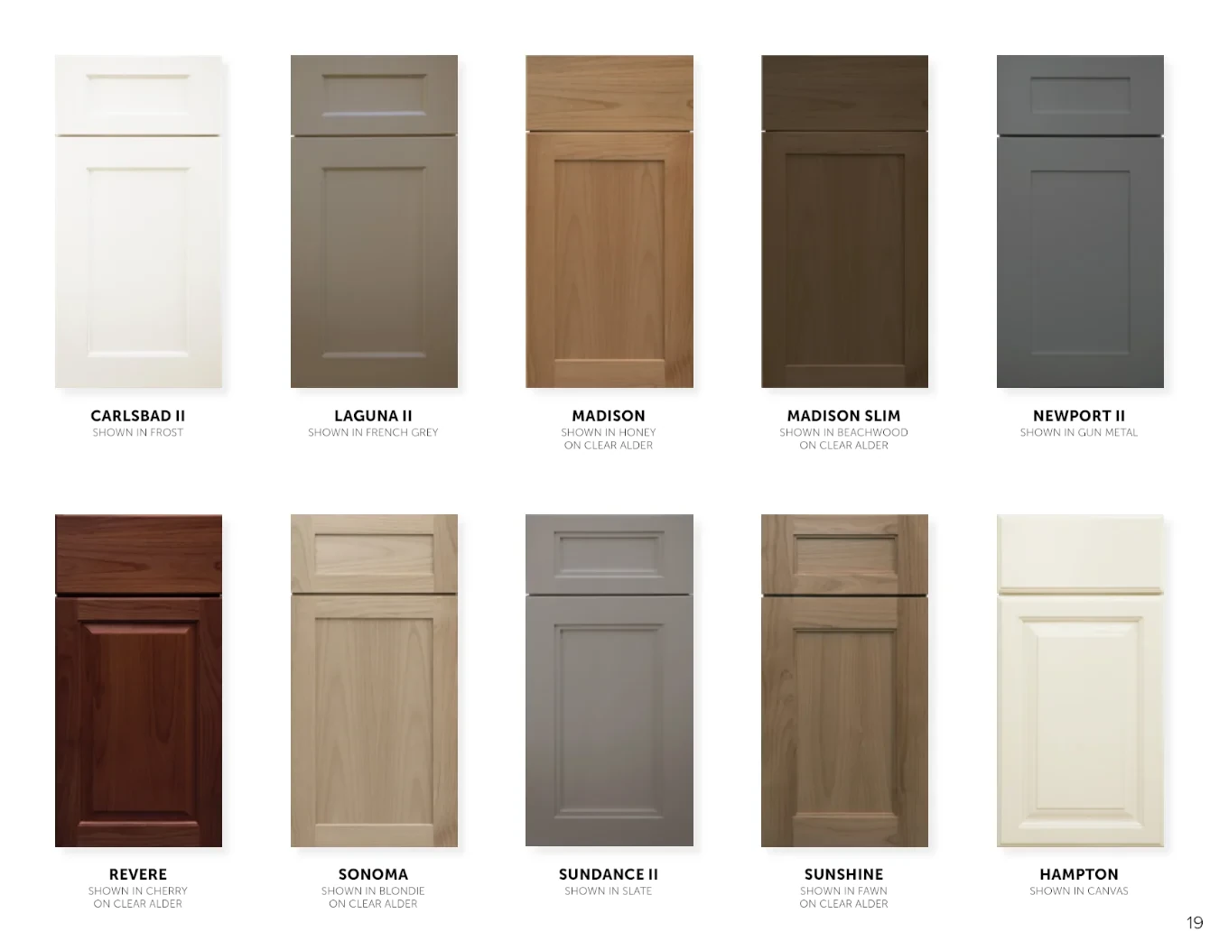 ENVii Cabinetry Brochure Page 19