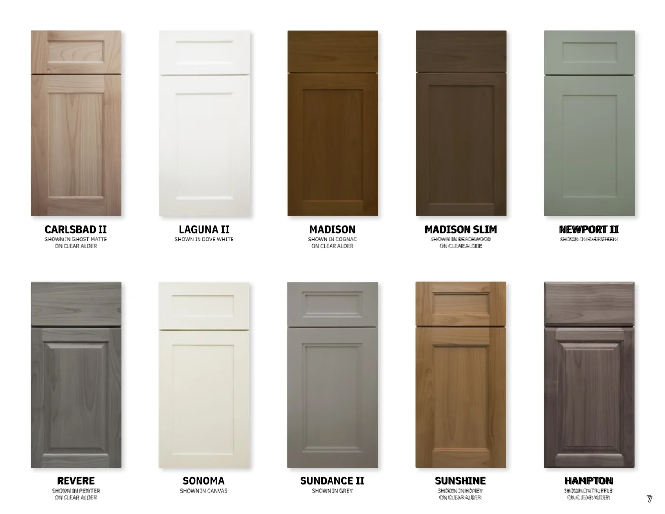 SOLLiD Cabinetry Brochure Page 7