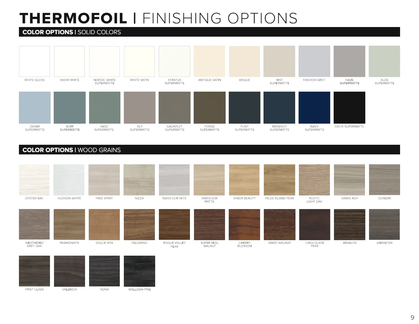 ENVii Cabinetry Brochure Page 9