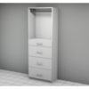 Soft White Big Drawer Kits With Soft-Close Slides,