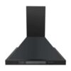 Black Stainless Steel Wall mount Range Hood 30"