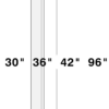 European White Oak — 3" Filler 96"