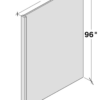 European White Oak — Refrigerator Panel 27"