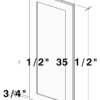 European White Oak — Wall Dummy Door
