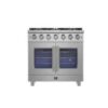 Forno Massimo 36-Inch Freestanding French Door Gas Range