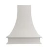 Shaker Off-white Arched Hood 30" with Fan and Liner