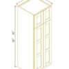 Shaker Cotton Oak BROOM CLOSET