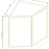 Newtown Silver Gray BASE END CORNER CABINET