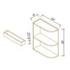 Shaker Jade Green - Single Door Base Cabinet