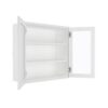 Bristol Linen Wall Open Frame Glass Door Cabinet 30"W x 30"H