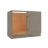 CMO - Craftsman Mocha Shaker Blind Base Corner Cabinet Full Height Door