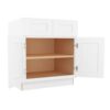 Summit Shaker White Base Cabinet 30"