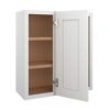 Summit Shaker White Blind Corner Wall Cabinet 27"W x 30"H