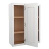 Summit Shaker White Blind Corner Wall Cabinet 27"W x 36"H