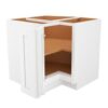 Summit Shaker White Lazy Susan Cabinet 36"