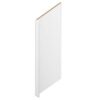 Summit Shaker White Refrigerator End Panel 1-1/2"W x 90"H