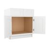 Summit Shaker White Vanity Sink Base Cabinet 30"W