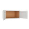 Summit Shaker White Refrigerator Wall Cabinet 36"W x 18"H x 24"D