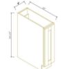Belmont White BASE SPICE RACK