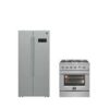 FORNO Premium 2-Piece Kitchen Bundle - Marco 30-inch Gas Range Stainless Steel