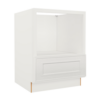 CMWS - Craftsman Off-White Shaker Microwave Base Cabinet