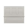 Craftsman Off-White Shaker Square Hood 36" with Fan and Liner