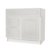 CMWS - Craftsman Off-White Shaker Vanity Sink Base Drawer Left Cabinet