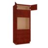 Charleston Cherry Oven Cabinet 33"W x 84"H