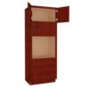 Charleston Cherry Oven Cabinet 33"W x 90"H