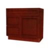 Vanity Sink Base Drawer Left Cabinet 30"