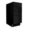 CSB - Craftsman Black Shaker Drawer Base Cabinet