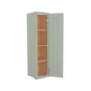 CSG - Craftsman Lily Green Shaker Wall Cabinet