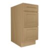 CSN - Craftsman Natural Shaker 3 Drawer Base Cabinet