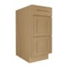 CSN - Craftsman Natural Shaker Vanity Drawer Base Cabinet