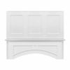 Craftsman White Shaker Square Hood 36"