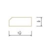 Classic White COUNTERTOP MOLDING