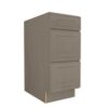CMO - Craftsman Mocha Shaker Drawer Base Cabinet