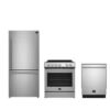 FORNO Premium 3-Piece Kitchen Bundle - 30" Electric Range