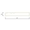 Pebble Gray BASE FURNITURE MOLDING