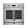 Forno Asti 30-Inch French Door Electric Wall Oven in Stainless Steel