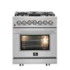 Forno Massimo 30-Inch Freestanding Dual Fuel Range