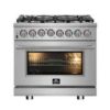 Forno Massimo 36-Inch Freestanding Dual Fuel Range
