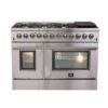 Forno Galiano 48-Inch Freestanding Dual Fuel Range