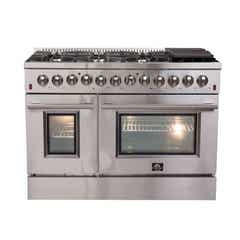 Forno Galiano 48-Inch Freestanding Dual Fuel Range