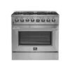 Forno Galiano 36-Inch Freestanding Dual Fuel Range