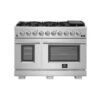 FORNO Capriasca 48-inch Gas Range Stainless Steel